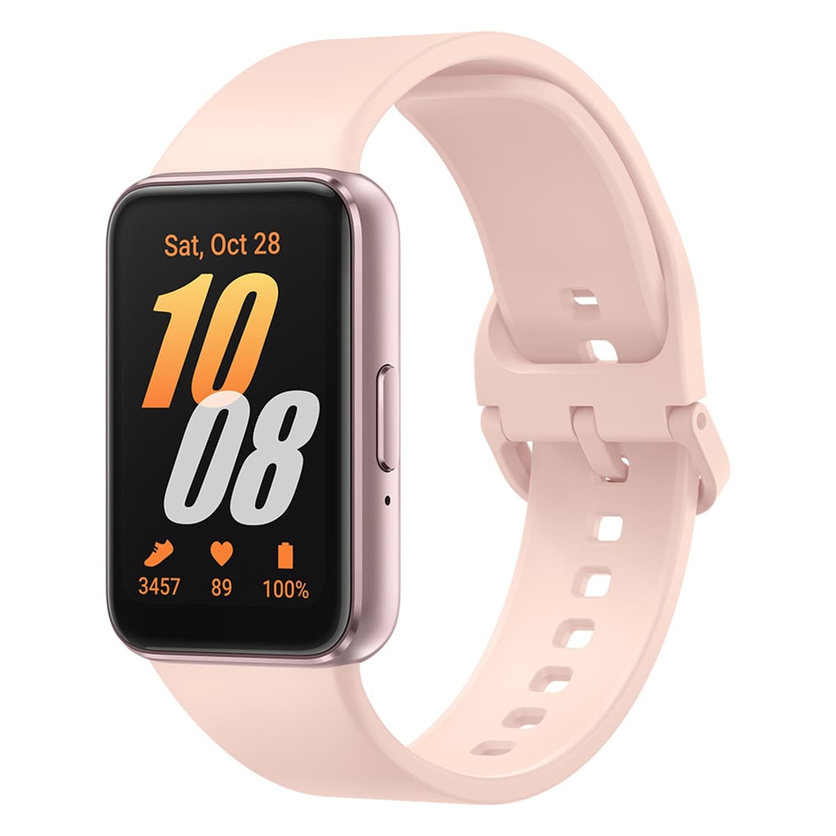 Samsung - Samsung Galaxy Fit3 Oro rosa Pulsera de actividad.